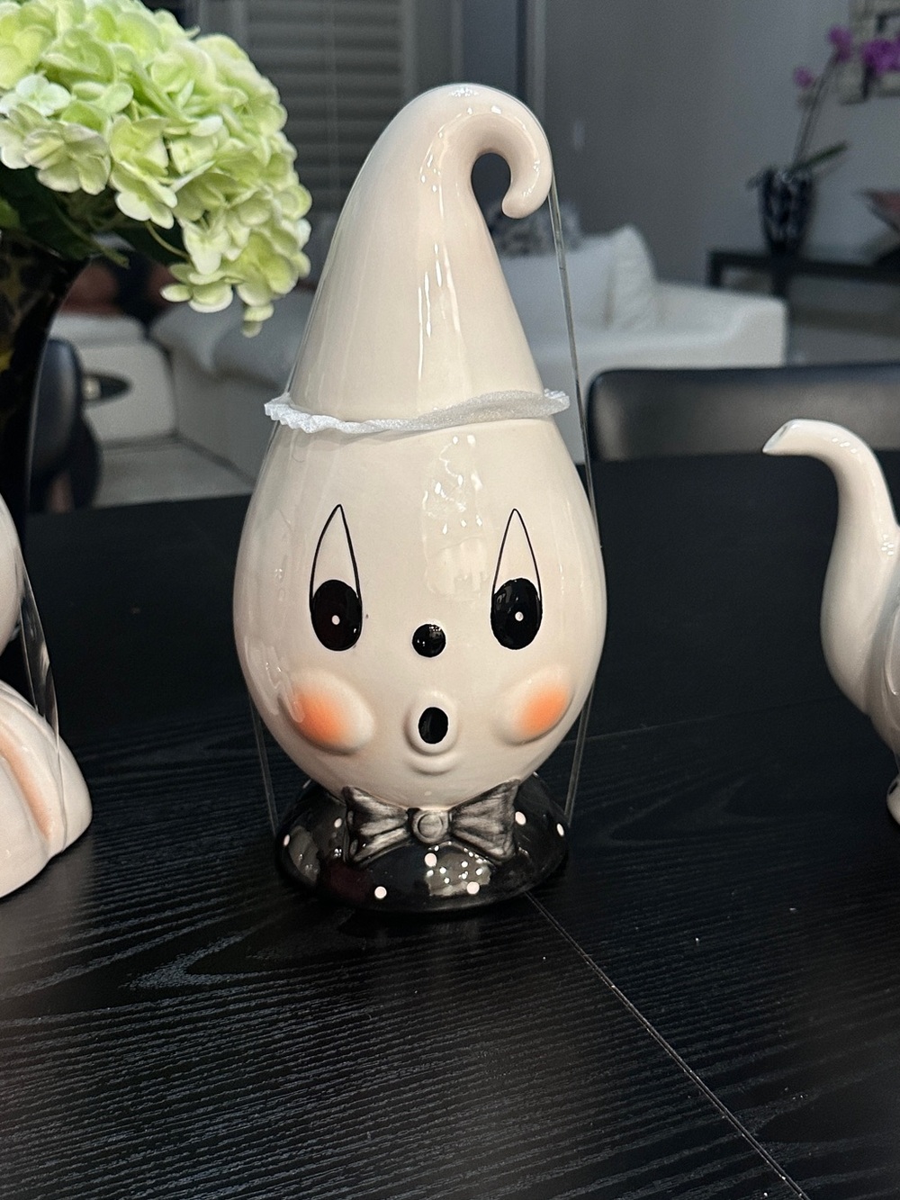 Johanna Parker Gus Ghost cookie jar Cannister Halloween carnival
